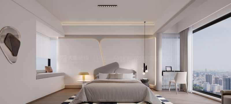 170㎡现代极简风装修,打造个性与温度并存的家居空间 株洲装修设计:170㎡现代极简风装修,有个性而不失温度的住所 - 家居知识