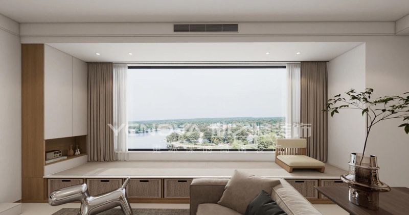 160㎡现代风格装修案例,唐山金地御峯雅居设计解析 唐山金地御峯160平方米现代风格装修效果案例|业之峰装饰 - 家居知识