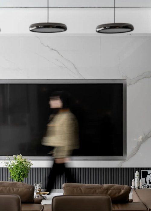 成都大平层装修|170㎡现代风，感受生活的纹路 - 家居知识