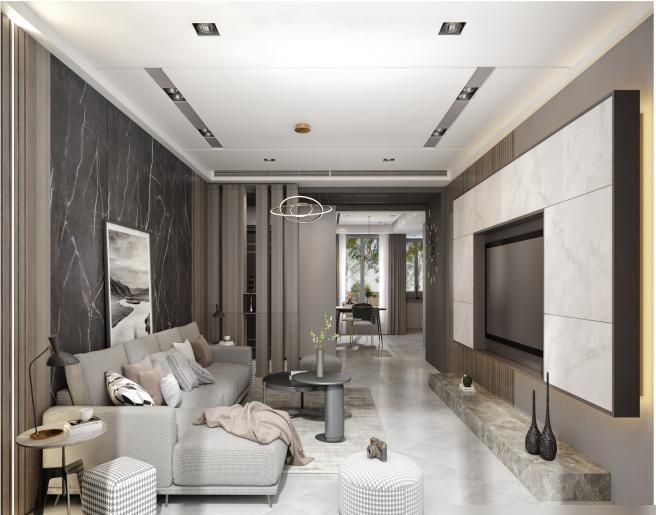 143㎡现代极简风全屋设计,简约舒适演绎高级感 143㎡现代极简全屋设计案例|简约,舒适,大气 - 家居知识