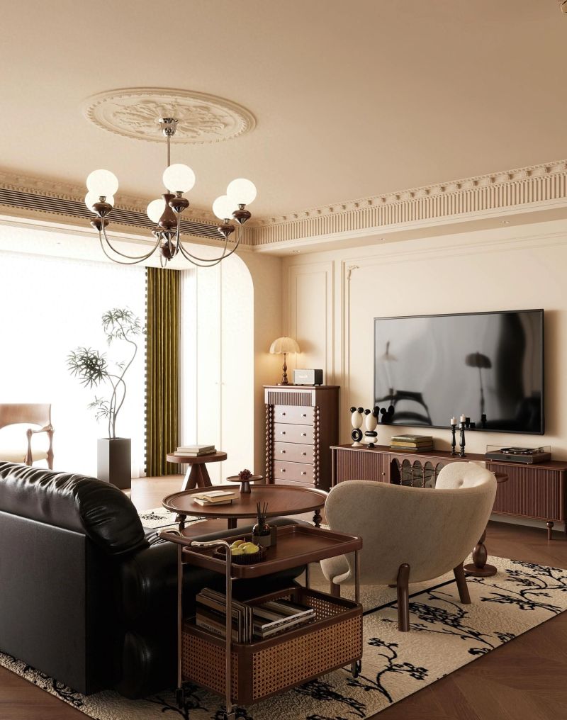 邻居盛赞的法式中古风小家，设计惊艳众人！