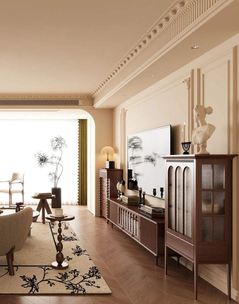 邻居盛赞的法式中古风小家,设计惊艳众人! 邻居都说,我设计的法式中古小家真不错~ - 家居知识