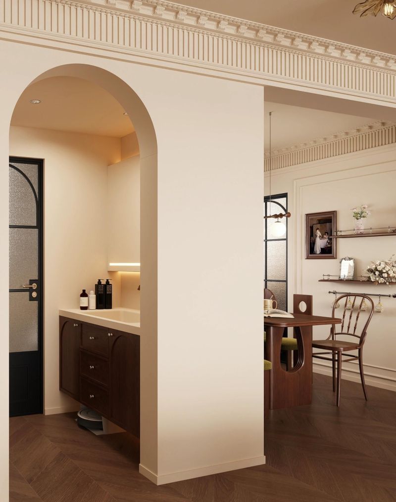 邻居盛赞的法式中古风小家,设计惊艳众人! 邻居都说,我设计的法式中古小家真不错~ - 家居知识