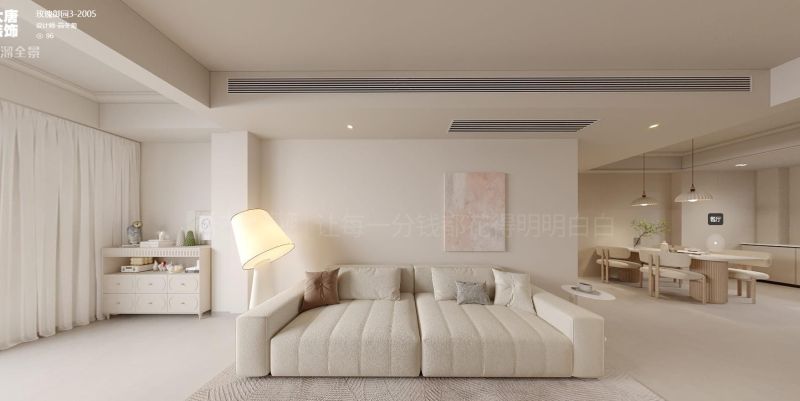 株洲装修设计：135㎡现代风格装修，清淡静默质感的家 - 家居知识