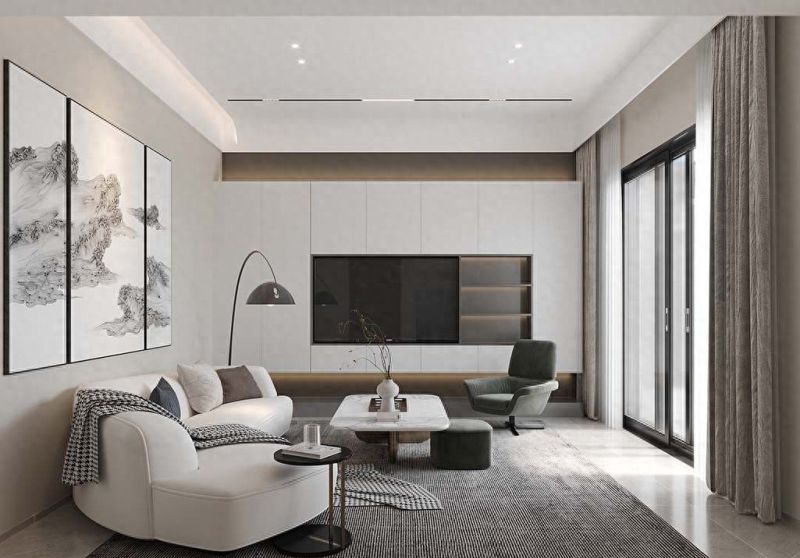 300㎡禅意现代风，邂逅时光静止的温柔居所