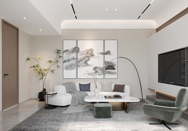 300㎡禅意现代风装修，奢享时光静止的温柔 - 家居知识
