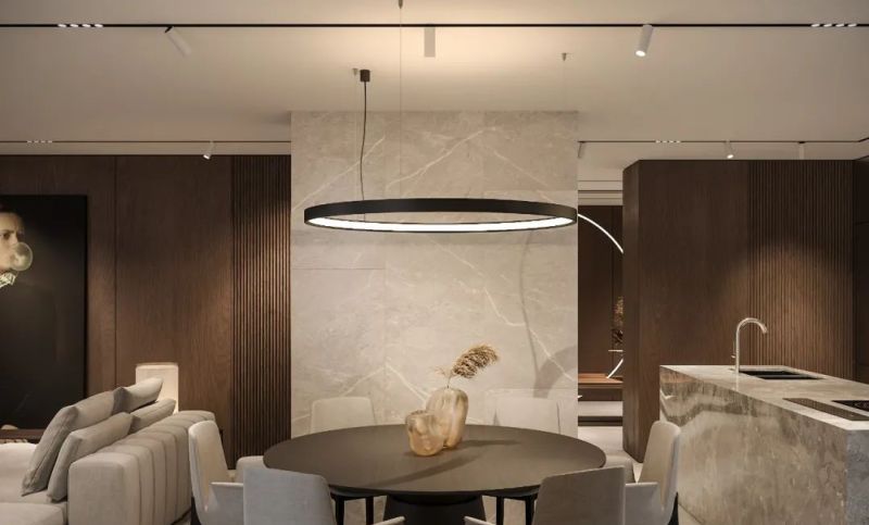 156㎡深棕极简美学,轻奢气质的完美诠释 156㎡深棕极简美学,轻奢的气质体现 - 家居知识