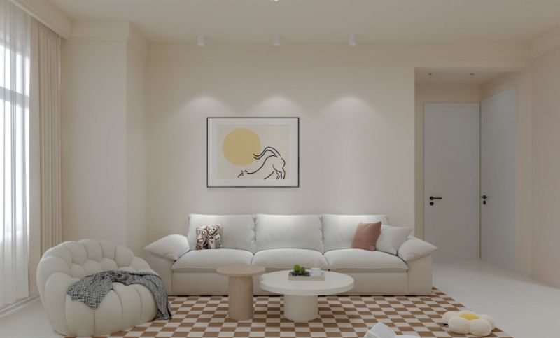 「品质案例」现代奶油风 · 把温柔揉进每一寸恰到好处的暖调里！ - 家居知识