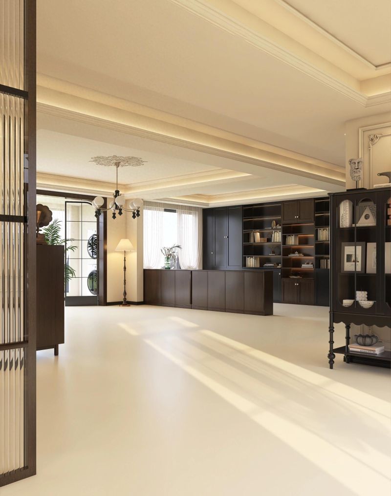 硬装完成90%的奶油中古风新家，美到惊艳！