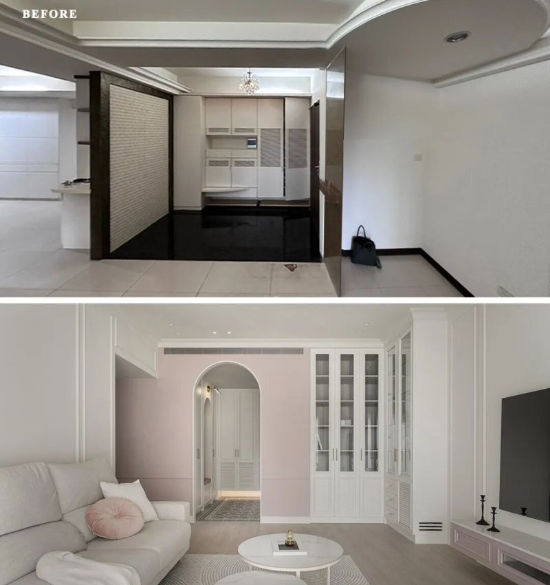 新婚宅天花板！132㎡轻美式 + 粉色玫瑰，颜值质感双封神 - 家居知识