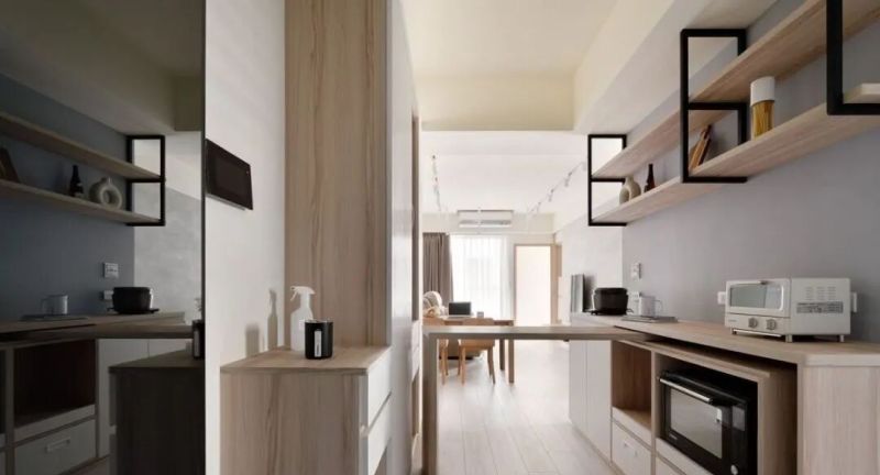 50㎡北欧风小宅,巧融健身房与宽敞餐厨,功能颜值双满分 50㎡|北欧风,一体呈现私人健身房与宽敞餐厨空间 - 家居知识