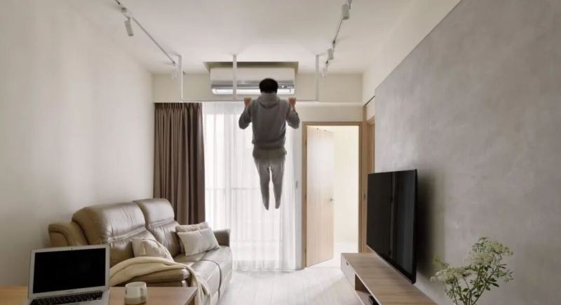 50㎡北欧风小宅,巧融健身房与宽敞餐厨,功能颜值双满分 50㎡|北欧风,一体呈现私人健身房与宽敞餐厨空间 - 家居知识