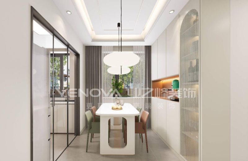 唐山金地御峯110平方米现代简约风格装修效果案例|业之峰装饰 - 家居知识