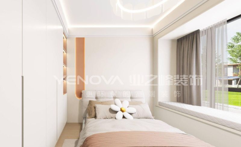 唐山金地御峯110平方米现代简约风格装修效果案例|业之峰装饰 - 家居知识