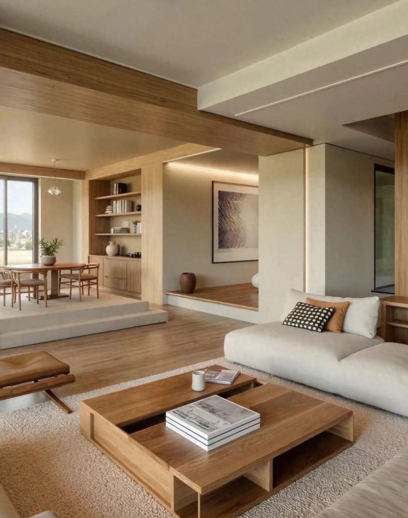 原木风装修获赞,轻松打造满分松弛感家居 原木风装修,被朋友夸把松弛感拉满了! - 家居知识