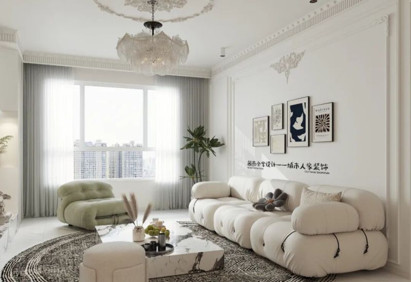 设计作品｜118㎡轻法式美宅：在金悦府，把日常过成浪漫法式电影 - 家居知识