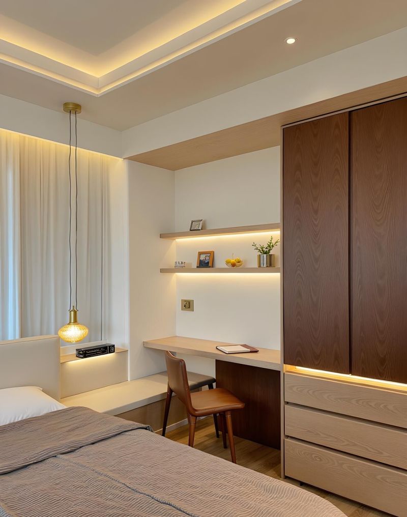 中古卧室一屋三用太超前!闺蜜直呼想多赖几天~ 中古卧室你没事吧?一屋三用实力太超前了闺蜜:我想多赖几天~ - 家居知识