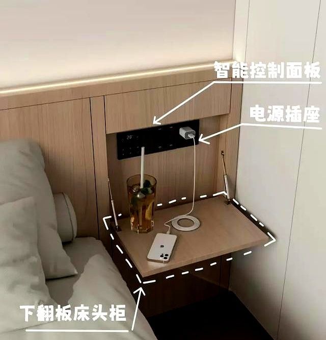 “床头柜”已逐渐退出中国家庭，看看现年轻人的做法，高级又实用 - 家居知识