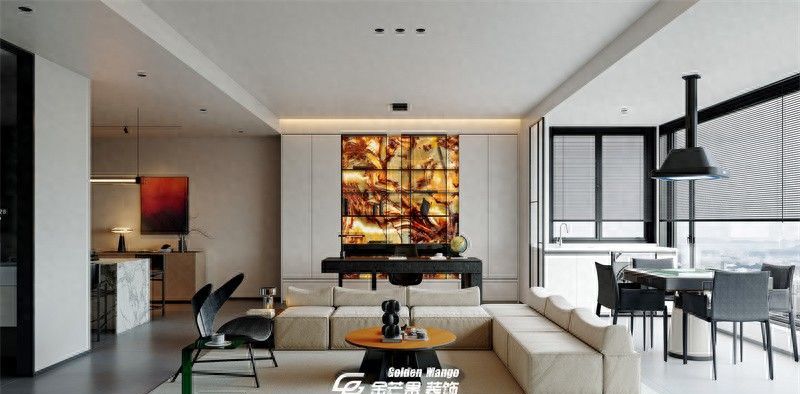 富康城128㎡现代意式风格 | 简约大气，形简意丰。 - 家居知识