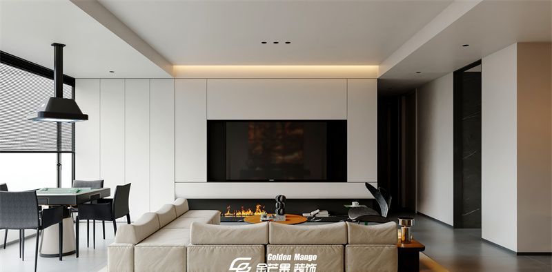 富康城128㎡现代意式风格 | 简约大气，形简意丰。 - 家居知识