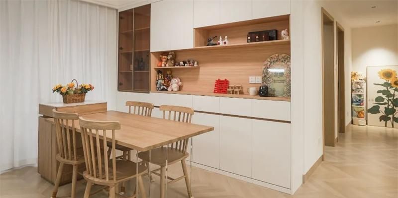 130㎡奶油原木风婚房，为爱筑巢，成了全小区最温柔的样板间！ - 家居知识