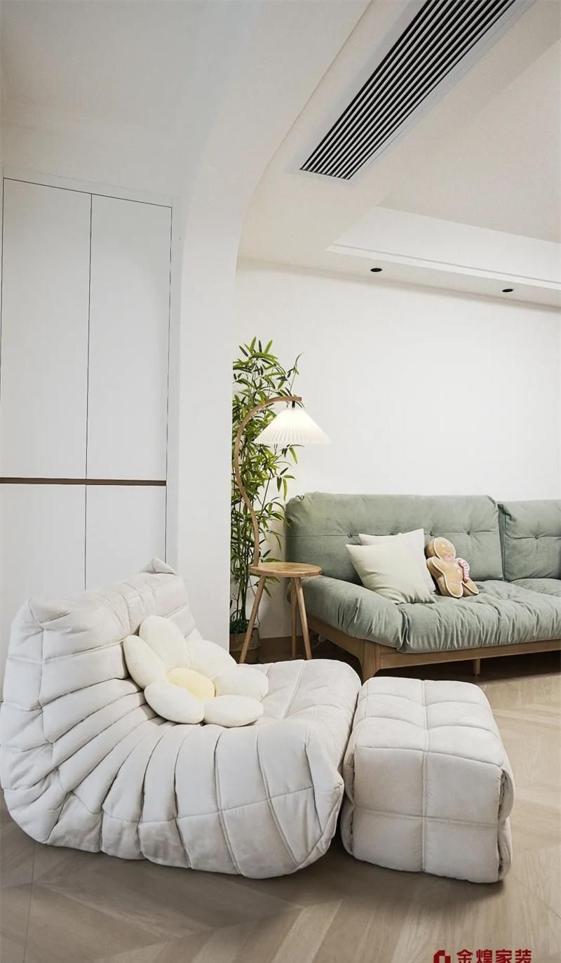 130㎡奶油原木风婚房，为爱筑巢，成了全小区最温柔的样板间！ - 家居知识