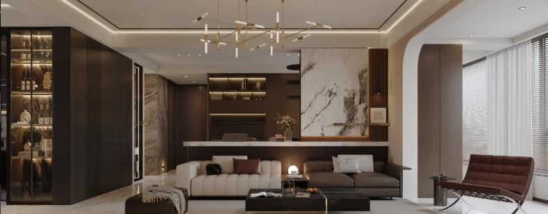 142㎡现代意式大宅,开放式布局演绎舒适实用美学 双清院子142㎡现代意式 | 开放式布局,舒适与实用并行 - 家居知识