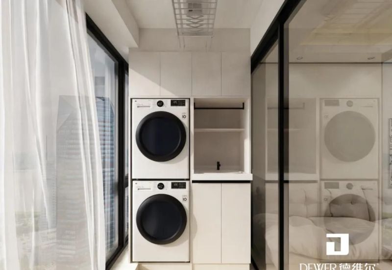 阳台柜这样设计，收纳量翻倍还不显挤！！！ - 家居知识