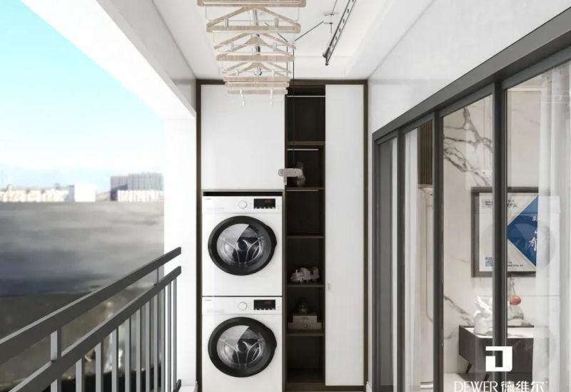 阳台柜这样设计，收纳量翻倍还不显挤！！！ - 家居知识