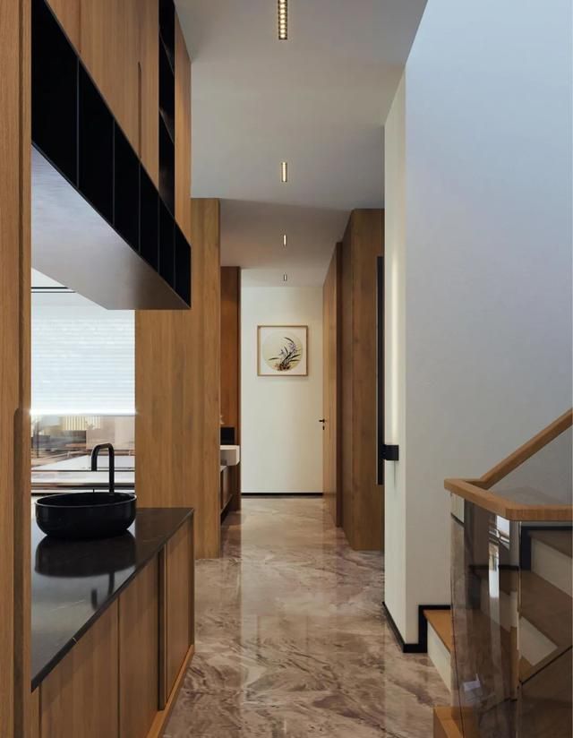 实景拍摄【大连御栖湖别墅】380㎡日式原木风——杰美装饰出品 - 家居知识