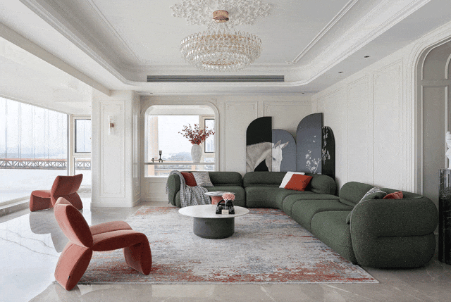 烟波江畔的法式优雅,筑梦生活美学 精选案例|在烟波江畔,筑一场法式优雅的梦 - 家居知识