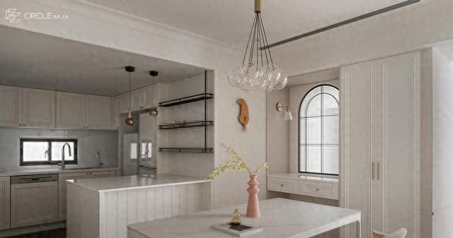 132㎡轻美式新婚宅，粉玫瑰浪漫邂逅高级质感，颜值天花板！