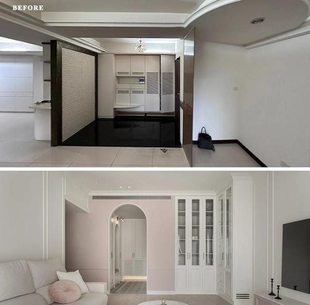 132㎡轻美式新婚宅,粉玫瑰浪漫邂逅高级质感,颜值天花板! 新婚宅天花板!132㎡轻美式 + 粉色玫瑰,颜值质感双封神 - 家居知识