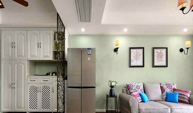 105平美式田园风,三口之家的温馨舒适小窝 105平的美式田园小家,用舒服的色彩和设计,构建舒适的三口之家 - 家居知识