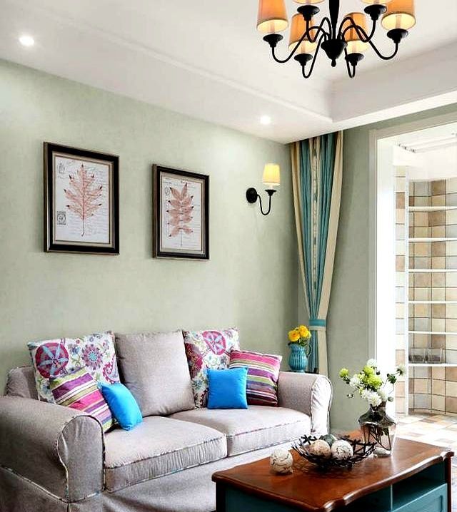 105平美式田园风,三口之家的温馨舒适小窝 105平的美式田园小家,用舒服的色彩和设计,构建舒适的三口之家 - 家居知识