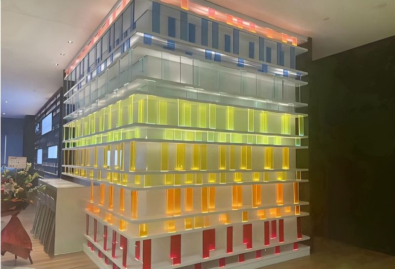 新涛亚克力打造墙柜一体花式隔断,让室内空间秒变艺术殿堂 墙柜一体,花式隔断,新涛亚克力助力室内空间秒变艺术高地! - 家居知识