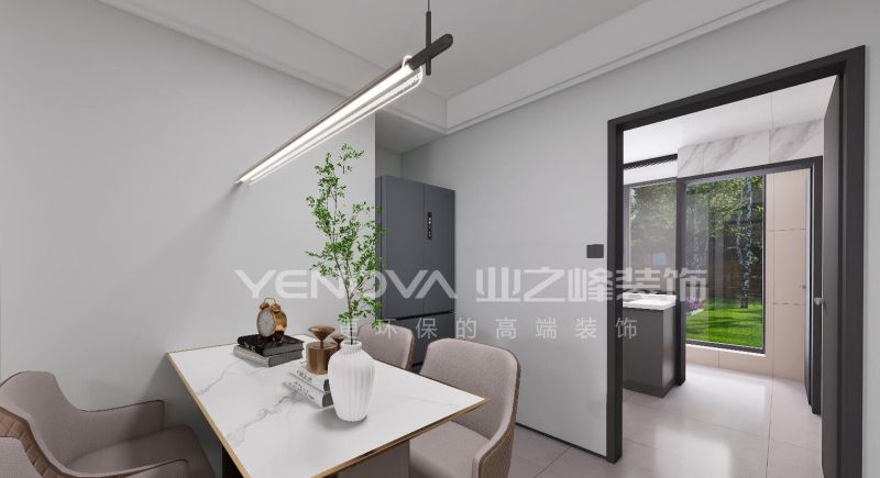 唐山珑湖丽宫117㎡现代简约风装修案例 | 业之峰装饰 唐山珑湖丽宫117平方米现代简约风格装修效果案例|业之峰装饰 - 家居知识