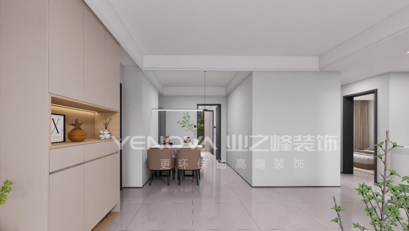 唐山珑湖丽宫117㎡现代简约风装修案例 | 业之峰装饰 唐山珑湖丽宫117平方米现代简约风格装修效果案例|业之峰装饰 - 家居知识