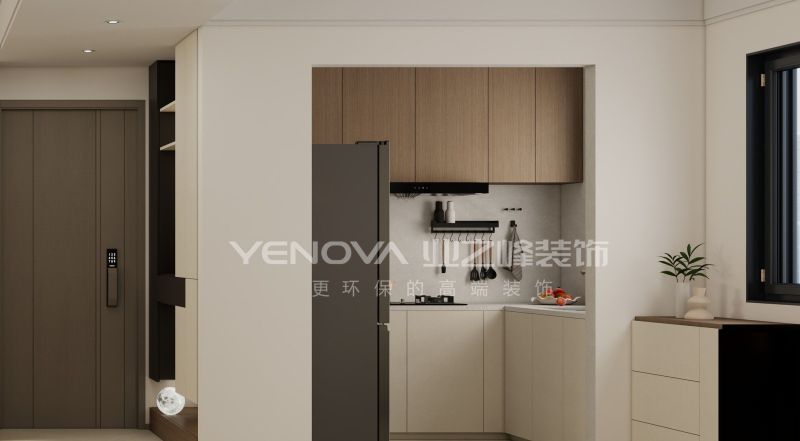 110㎡现代风格装修案例,唐山金地御峯雅居设计解析 唐山金地御峯110平方米现代风格装修效果案例|业之峰装饰 - 家居知识