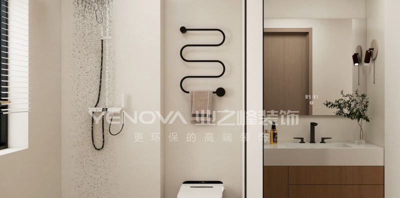 110㎡现代风格装修案例,唐山金地御峯雅居设计解析 唐山金地御峯110平方米现代风格装修效果案例|业之峰装饰 - 家居知识