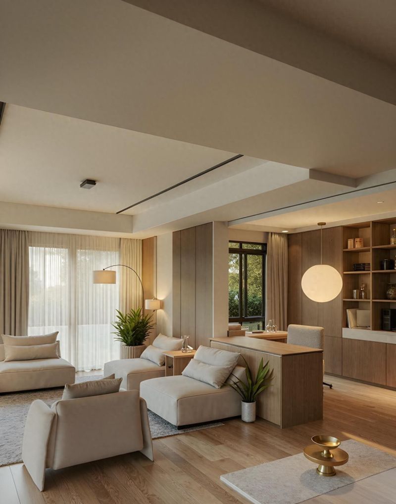 原木风+开放式设计，宅家1秒都不想出门！