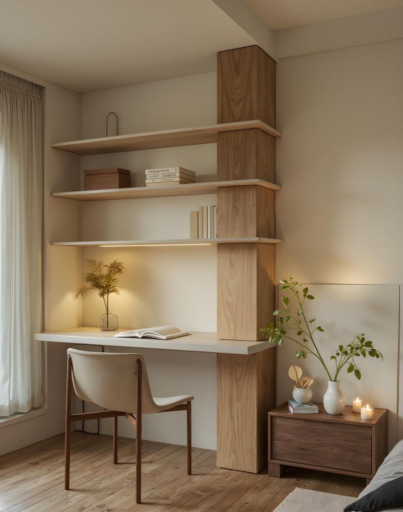 1s都不想出门！原木风+开放式，太going人！ - 家居知识