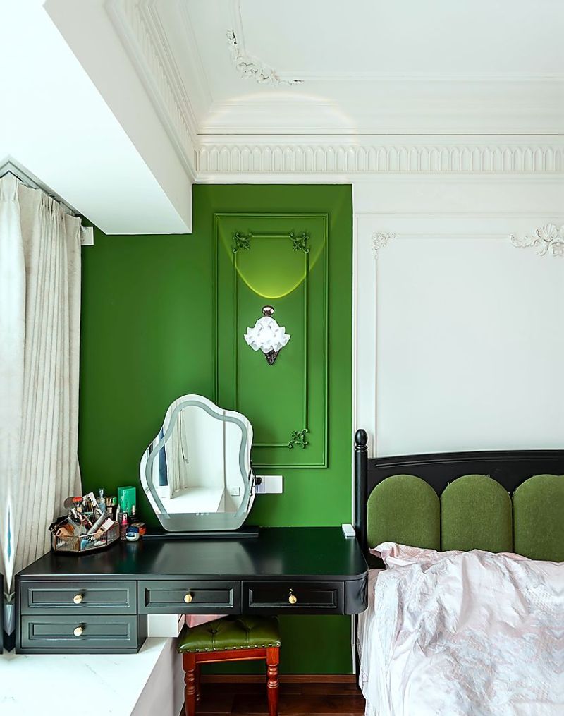 绿色法式装修惊艳实测,网友直呼绝了! 替大家试过了,绿色🍃法式装修绝了 - 家居知识