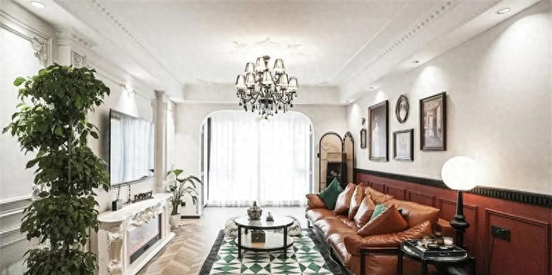 125㎡法式复古家，晨光咖啡与慵懒时光的温柔邂逅