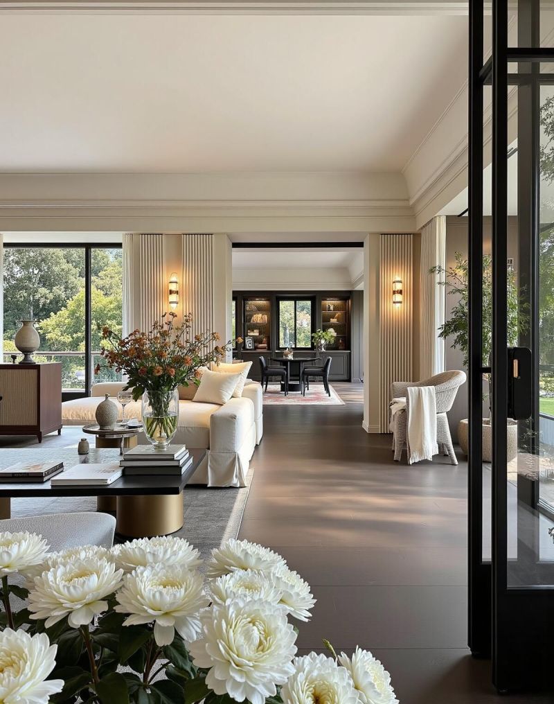 黑白法式风,权威与治愈的完美融合 终究是黑白法式风太权威,住进去的每一秒都是治愈时刻~ - 家居知识