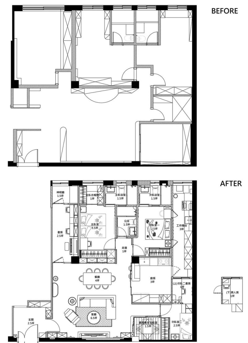 132㎡美式宅大改造,变身理想家居,住得太舒心了! 132㎡美式宅,改造成理想中的家,太爽了! - 家居知识