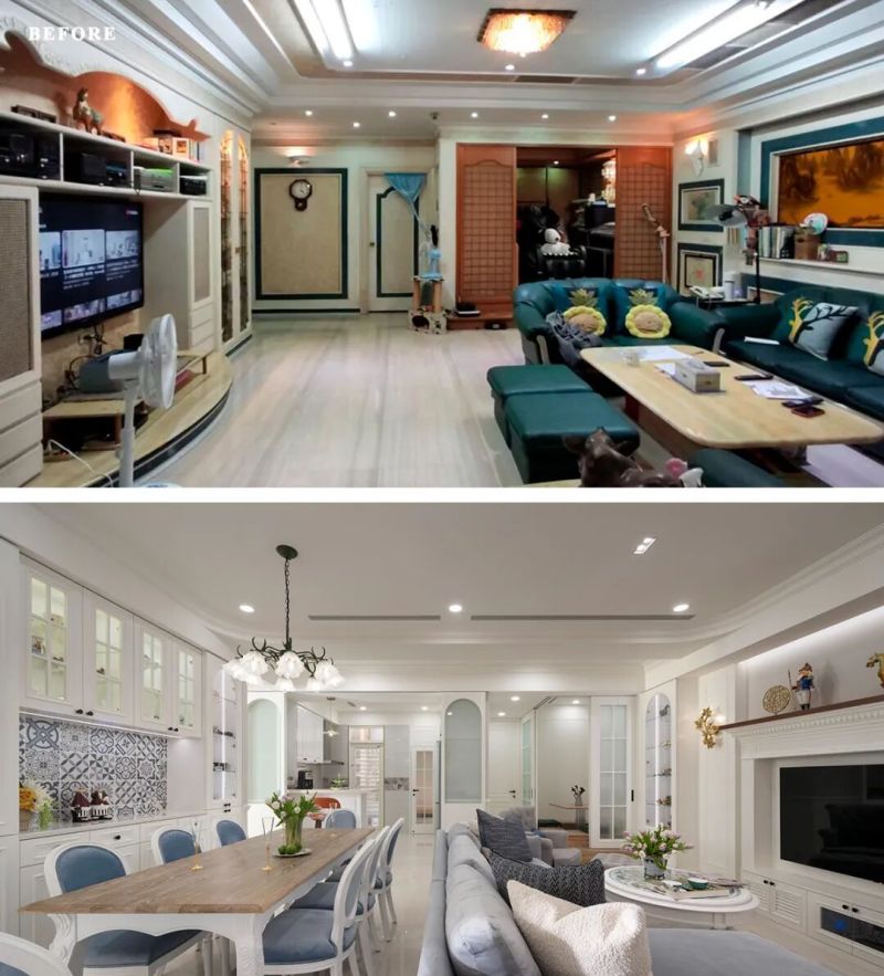 132㎡美式宅大改造,变身理想家居,住得太舒心了! 132㎡美式宅,改造成理想中的家,太爽了! - 家居知识