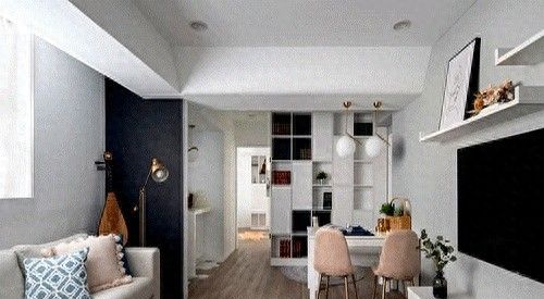 65㎡北欧风3室2厅+书房改造，小户型装修教科书级案例