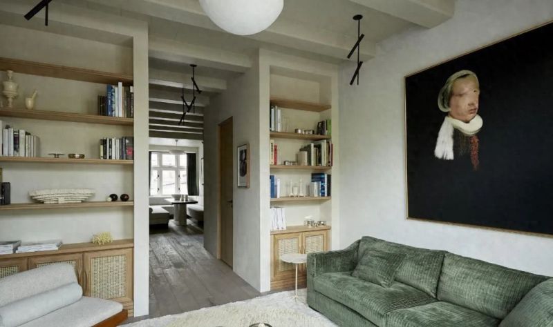 北欧侘寂风别墅，微水泥演绎极简优雅