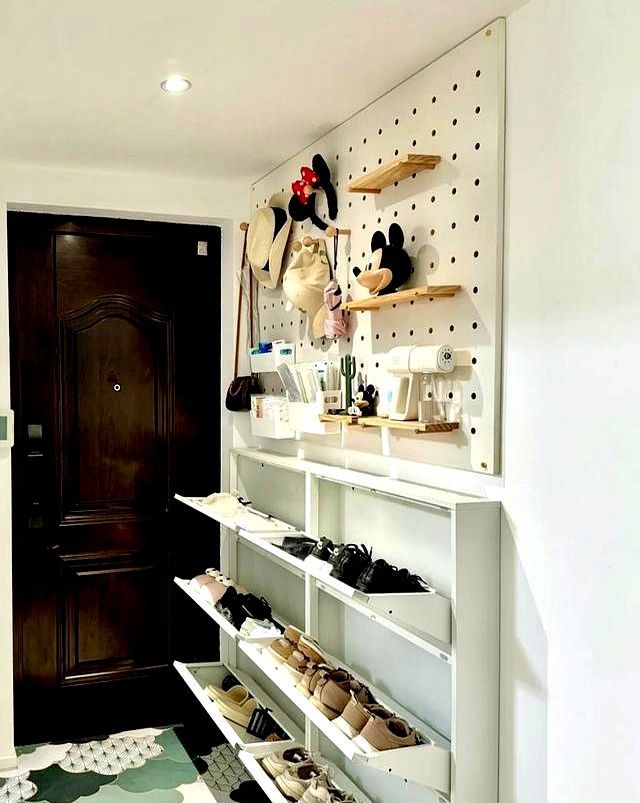 买房后必看!网友家鞋柜设计太惊艳,美观实用两不误 等我买房了,学网友家这样做鞋柜,美观又实用,太惊艳了! - 家居知识